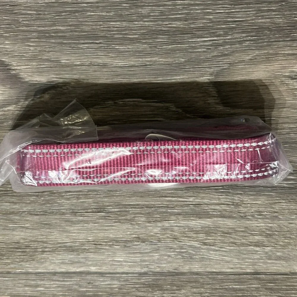 NEW Frisco 6ft Dog Leash Nylon Reflective Comfort Padded Handles Purple 1